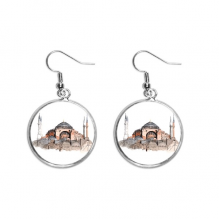 turkey hagia sophia istanbul ear dangle silver drop ear jewelry woman turkey hagia sophia istanbul ear dangle silver drop ear jewelry woman