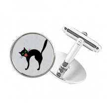 万圣节三个女人 圆形饰钉衬衫袖扣