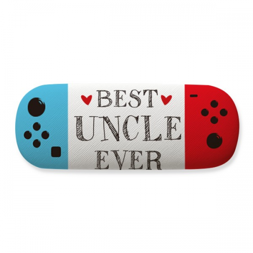 best uncle ever quote heart stoglasses case creative game shell holder