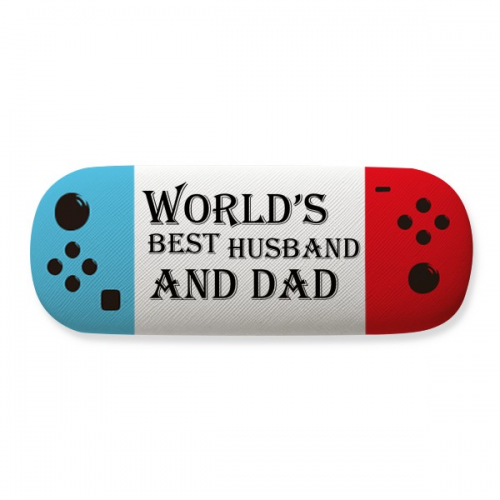 dreang world's best dad and husband quote stoglasses case creative game shell holder