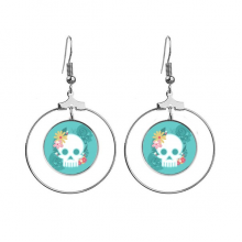 mexico undead l illustrations ears dangle hoop jewelry drop 