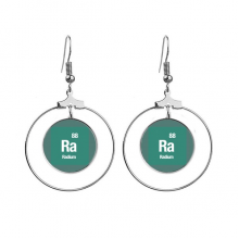 镭化学元素周期表 女士耳环耳挂耳坠首饰