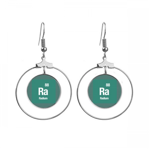 镭化学元素周期表 女士耳环耳挂耳坠首饰