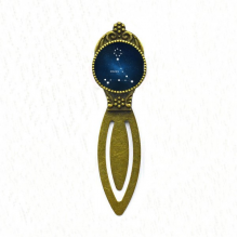 Pisces Constellation Zodiac Sign Bookmark Retro Office Label Page Marker