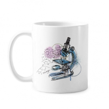 Chestry Kowledge Microscope Mug Pottery Cerac Coffee Porcelain Cup Tableware