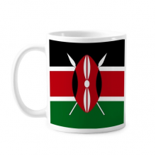 kenya national flag afcountry mug pottery cerac coffee porcelain cup tableware