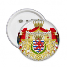 卢森堡国徽标志符号图案 圆形徽章胸章胸牌装饰挂牌5件礼物