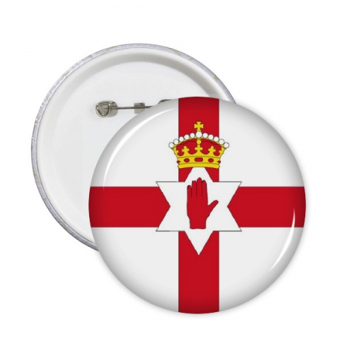 northern ireland national flag eu country pins badge button emblem accessory decoration 5pcs