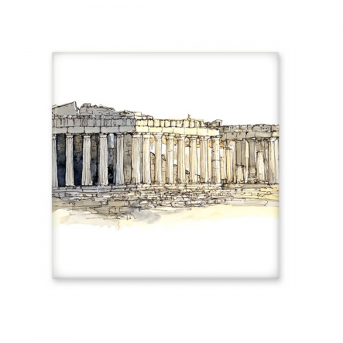 世界希腊首都雅典卫城 厨房卫浴室墙面瓷片瓷砖装饰装修礼物