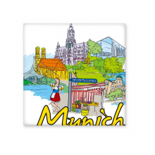germany munchen landmark architecture cerac tile glossy decal ged brick adorn st
