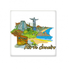 hand-painted brazil rio de janeiro cerac tile glossy decal ged brick adorn st