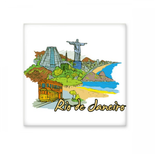 hand-painted brazil rio de janeiro cerac tile glossy decal ged brick adorn st hand-painted brazil rio de janeiro cerac tile glossy decal ged brick adorn st