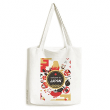 Welcome To Japan Japanese Style Sushi Tote Canvas Bag Shopping Satchel Casual Handbag