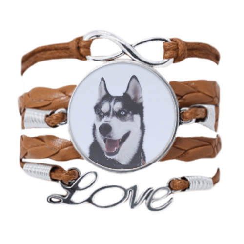 big dog snow hupicture bracelet love chain  ornament wristband 