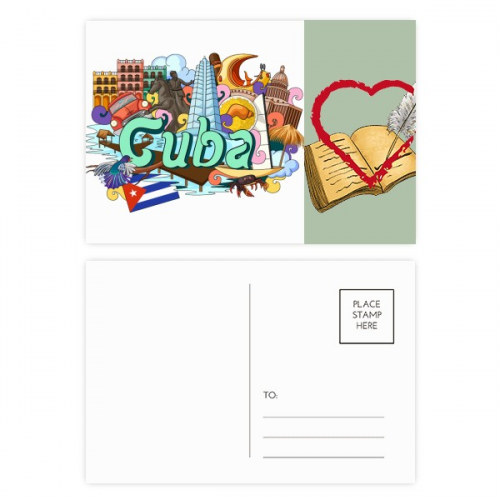 Guantanamo Trinidad Cuba Graffiti Diary Day Postcard Set Thanks Card Mailing Side 20pcs Guantanamo Trinidad Cuba Graffiti Diary Day Postcard Set Thanks Card Mailing Side 20pcs