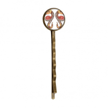Geni Constellation Zodiac Symbol Retro Metal Hair Bobby Pin Headwear