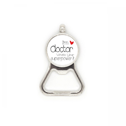 我是一位医生英文 啤酒瓶盖开瓶器瓶起子金属