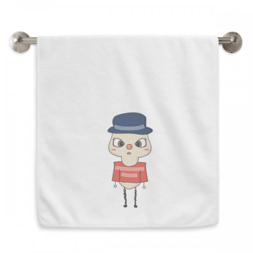 france country eu paris flag uu hand towel bath facecloth soft cotton washcloth