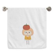  Vegetable Tomato Red Sweet Sour UU Hand Towel Bath Facecloth Soft Cotton Washcloth