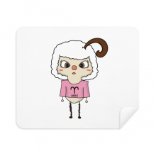 Constellation Luck Tendency Aries Meteor UU Cleaning Cloth Screen Cleaner 2pcs Suede Fabric