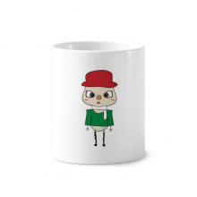 意大利国家罗马国旗悠悠 陶瓷刷牙杯子笔筒白色马克杯礼物