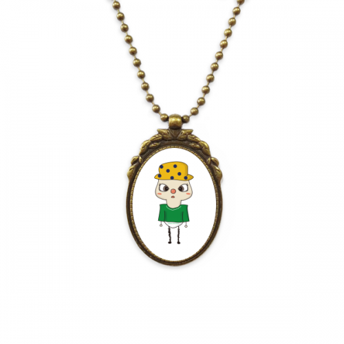 brazil portuguese flag pluu antique necklvintage bead pendant keychain