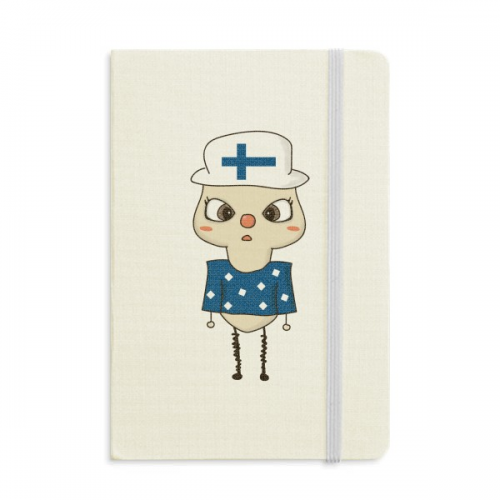 finland country eu lake flag uu notebook official fabric hard cover classic journal diary