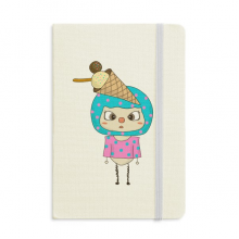 Food Icecream Ice Sweet Summer Cool UU Notebook Official Fabric Hard Cover Classic Journal Diary