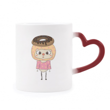 food  breakfast chote sweet uu heat sensitive mug red color changing stware cup