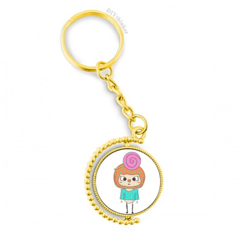 food candy sweet snack child delicious uu metal connector key chain  accessory en keyholder