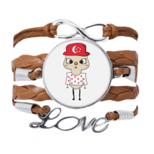 singapore country asia flag culture uu bracelet love chain  ornament wristband