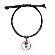 美国家牛仔国旗悠悠UU 黑手链饰品情侣礼物礼品