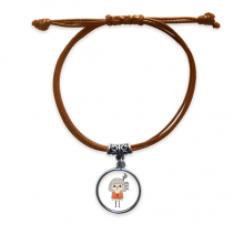 星座运势巨蟹座月亮悠悠 棕手链饰品情侣礼物礼品