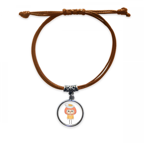 食物鸡蛋营养白色黄色悠悠 棕手链饰品情侣礼物礼品