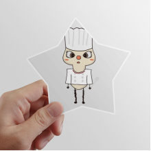Career Cook Food Cooker Kitchen Clean UU Star Sticker Paster Vinyl Car Tags Decoration Decal Career Cook Food Cooker Kitchen Clean UU Star Sticker Paster Vinyl Car Tags Decoration Decal