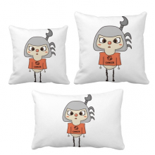 Constellation Luck Tendency Cancer Moon UU Throw Pillows Set Bolster Cushion Cover Home Decorations