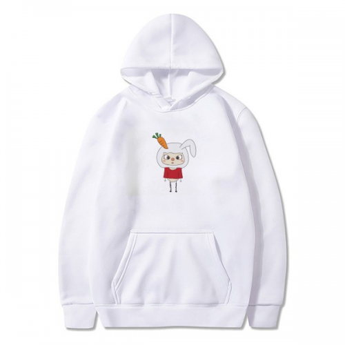 Animal Hare Nature White Carrot UU Sweatshirt Pullover Fleece Hoodie Sweater Sport