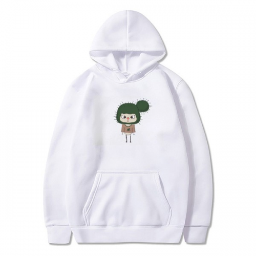 植物仙人球沙漠刺绿色悠悠 卫衣抓绒连帽衫衣服装运动