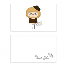 Career Artist Color Pen Paper View UU Thank You Card Birthday Paper Greeting Wedding Appreciation Career Artist Color Pen Paper View UU Thank You Card Birthday Paper Greeting Wedding Appreciation