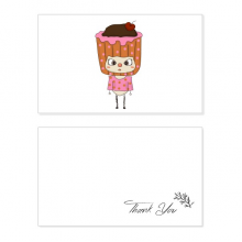 Food Cupcake Sweet Fruit Fat UU Thank You Card Birthday Paper Greeting Wedding Appreciation Food Cupcake Sweet Fruit Fat UU Thank You Card Birthday Paper Greeting Wedding Appreciation