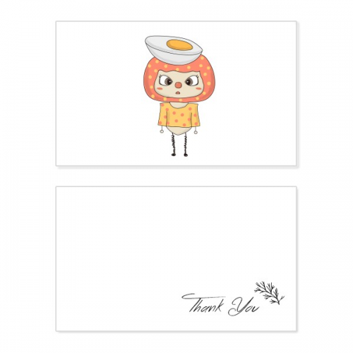 Food Egg Delicious White Yellow Healthy UU Thank You Card Birthday Paper Greeting Wedding Appreciation Food Egg Delicious White Yellow Healthy UU Thank You Card Birthday Paper Greeting Wedding Appreciation