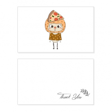 Food Pizza Vegetable Sausage Delicious UU Thank You Card Birthday Paper Greeting Wedding Appreciation Food Pizza Vegetable Sausage Delicious UU Thank You Card Birthday Paper Greeting Wedding Appreciation