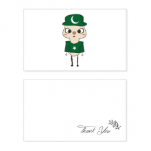 pakistan country asia flag pluu thank you card birthday paper greeting wedding appreciation pakistan country asia flag pluu thank you card birthday paper greeting wedding appreciation