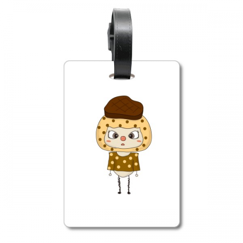 Food Steak Beef Delicious Dinner Cow UU Suitcase Bag Tag Luggage Card Hanging Scutcheon Label