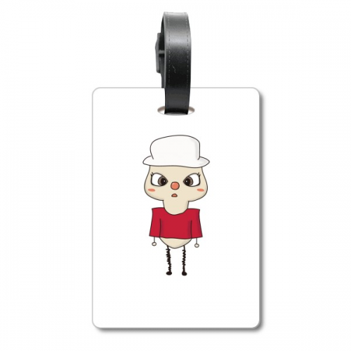 poland country eu flag culture uu suitcase bag tag luggage card hanging scutcheon label