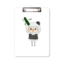 Animal Panda Nature China  UU Clipboard Hard Folder Holder Writing Pad Backing Plate