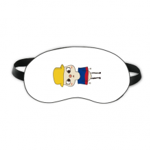哥伦比亚国家南美洲国旗悠悠 睡眠眼罩夜间遮光午睡亲肤