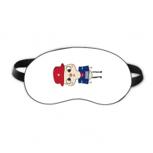 Cuban Country Island Flag UU Sleep Eye Shield Soft Night Blindfold Shade Cover