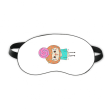 Food Candy Sweet Snack Child Delicious UU Sleep Eye Shield Soft Night Blindfold Shade Cover
