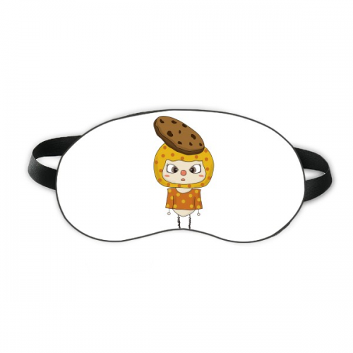 Food Cookie Sweet Snack Bake Delicious UU Sleep Eye Shield Soft Night Blindfold Shade Cover